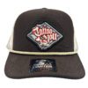 MARROM E BEGE TRUCKER