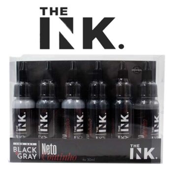Set Tinta Black & Grey - Set Neto Coutinho - Set The INK
