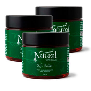 Soft Butter - Natural Tattoo Care - Manteiga 100% Natural - 100g | 250g