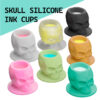 Batoque Skull Ink Caps – Silicone Premium