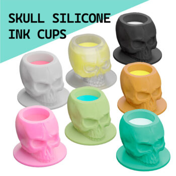 Batoque Skull Ink Caps – Silicone Premium