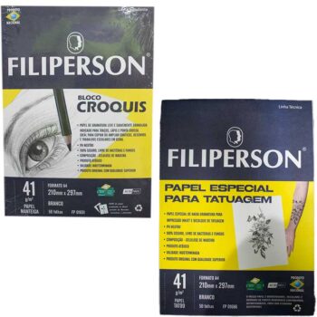 Papel Filiperson 41g - A4 50 folhas