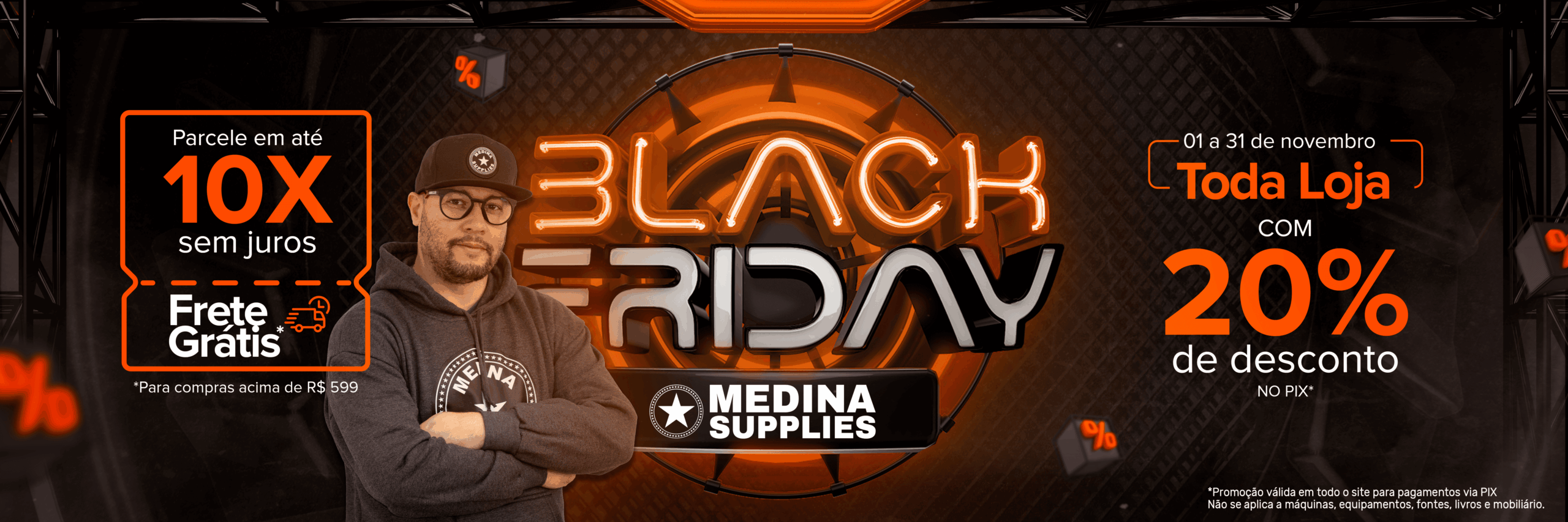 Banner FK Irons com garantia ANVISA e revenda oficial