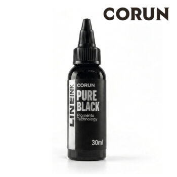 Tinta Corun Pure Black - Preta para Tatuagem