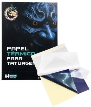 Papel Térmico para tatuagem - Termotransfer ArtPig - 100 folhas